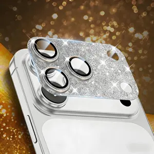 iPhone 17 Pro Max iPhone17Pro  iPhone17 Lens Protector, Flashy Metal Armor One-Piece Camera Cover, Apple Rear Camera Protection, Durable & Stylish Design