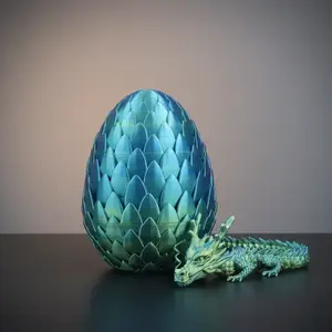Large 3D Printed Dragon Egg Decorations, Home Gift, Party Favor, Office Desktop Ornament, Holiday Gifts, Car Decoration, Collectible Room Decor, Perfect Prank Gift