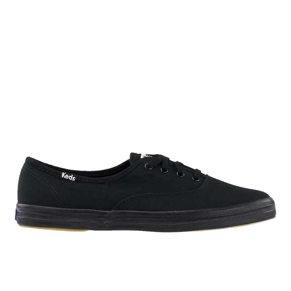 Keds Womens Champion Originals Lace Up Sneakers Shoes Casual - Black