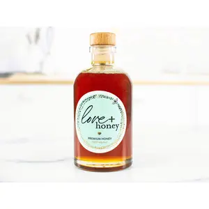Love + Honey - 12oz, Artisanal Buckwheat and Fruit Blossom Honey - Sweet