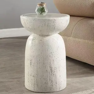 ACME Dylana Accent Table, Natural Gray, Elegant Design, Versatile Space, High-Quality Material, Ideal for Home or Office Use