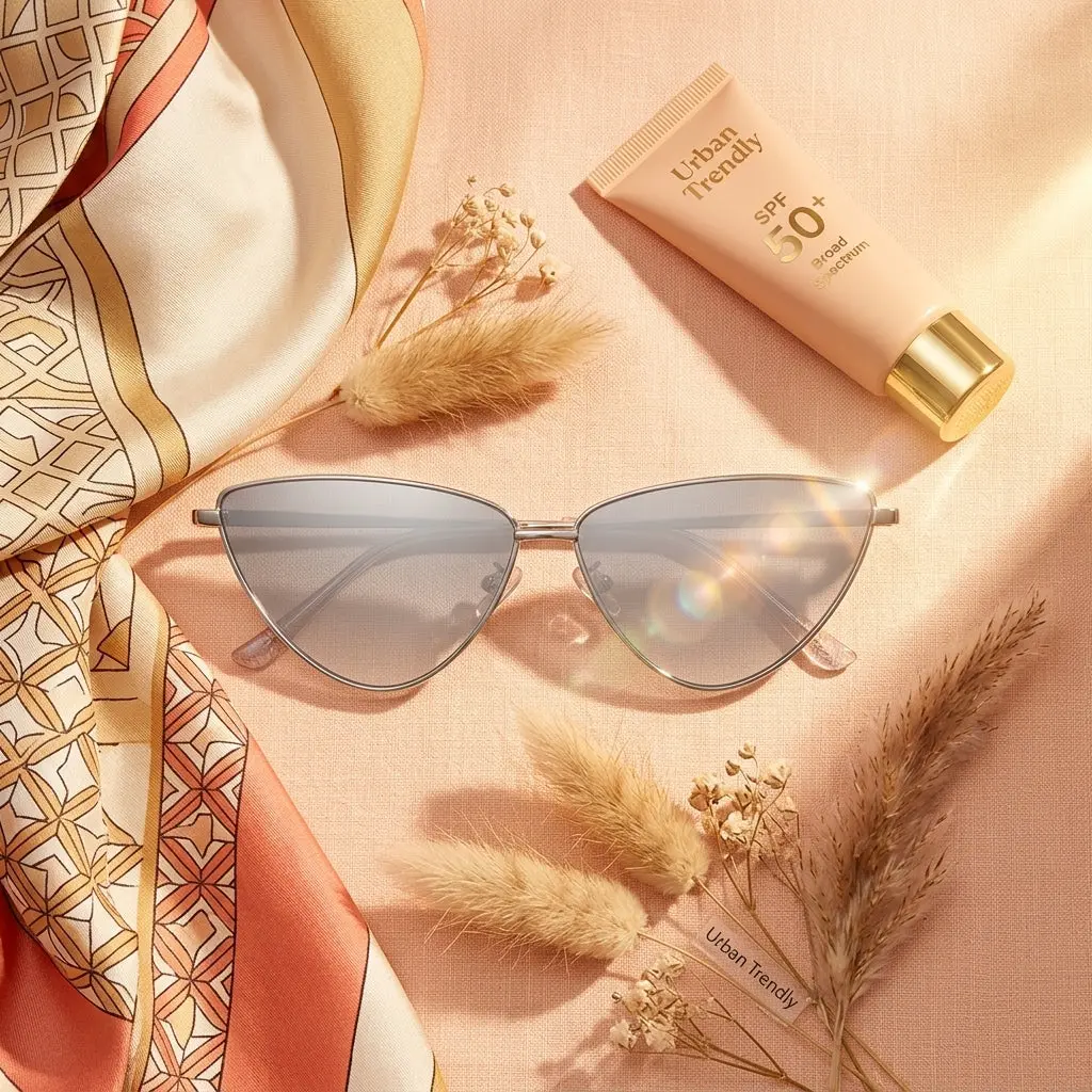 Urban Trendly Cat Eye Sunglasses Women Vintage Fashion