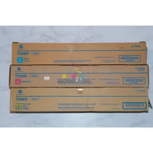 3 New OEM Konica Minolta BH C220, C280 CMY Toners TN216C, TN216M, TN216Y