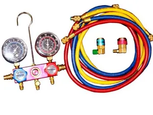 Enviro-Safe R134a AC Manifold Gauge Set #950 - 60" hoses - 100% Teflon diaphragms ENVIRO SAFE