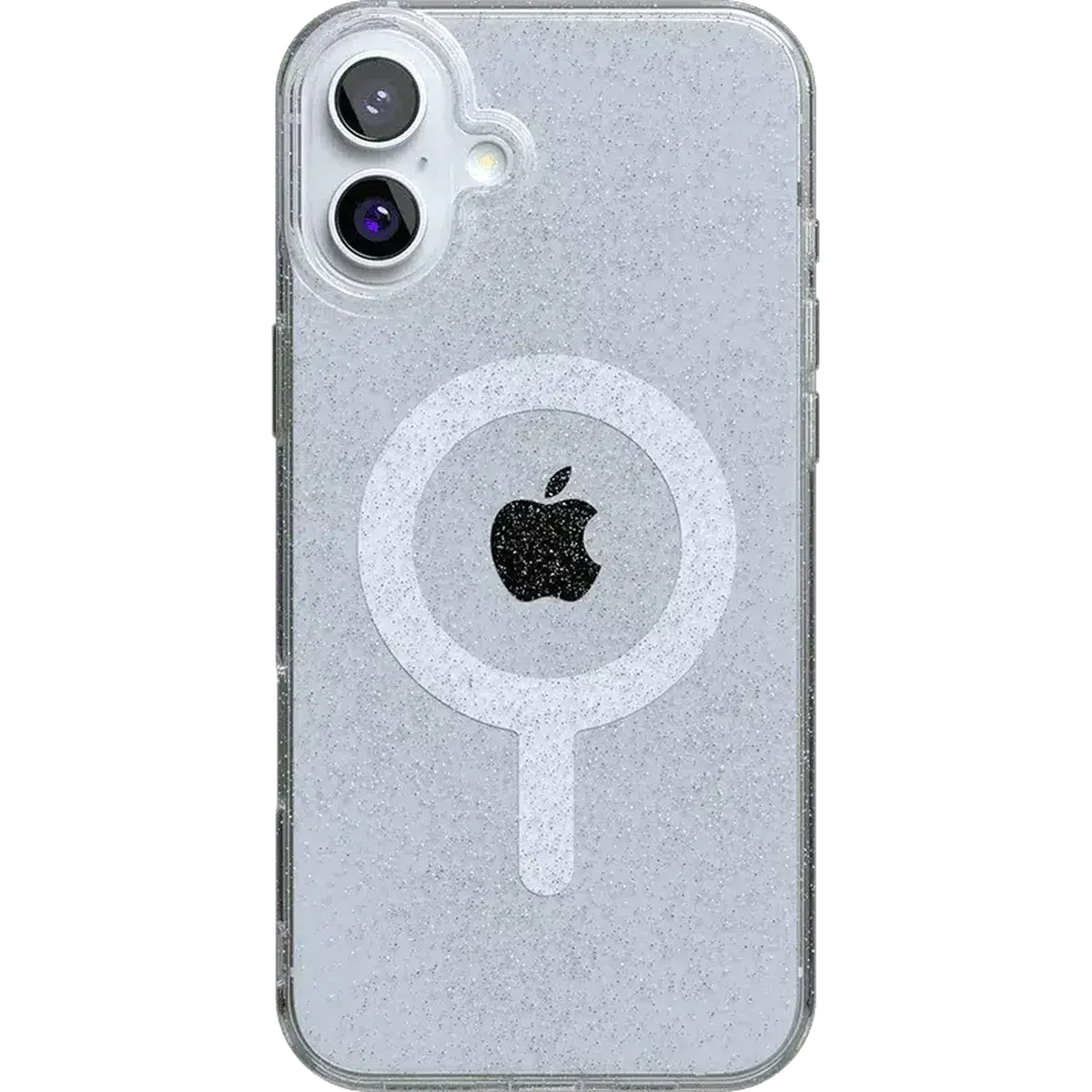 Casely iPhone 16 Plus Case | Clear Skies | Clear Shimmer | Clear Classic Ultra-Thin Design | Compatible with MagSafe