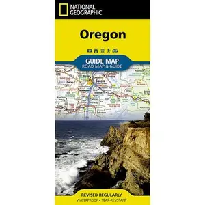 Oregon Map -- National Geographic Maps, Sheet Map, Folded