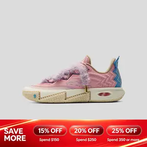ANTA KAI 2 Azurie small Basketball Shoes Professional Anti-slip Pink Blue Sports Shoes