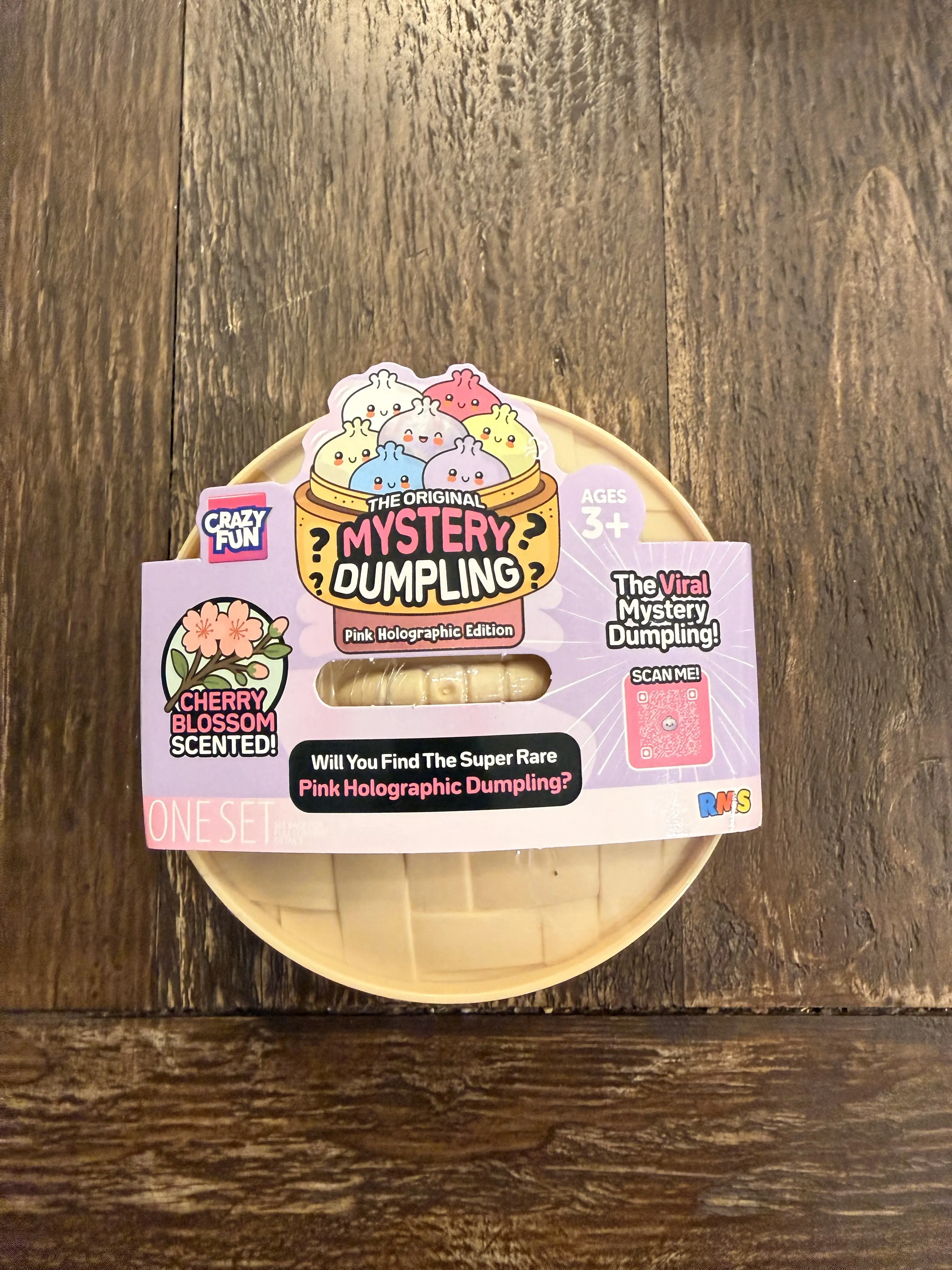 100% Authentic RMS Crazy Fun Original Dumpling Glitter Edition Golden Ticket Viral Bun Sunset Americana Squishy Toy - 5 Below Sensory Fidget Toy, Easter Gift for Kids