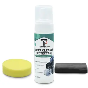 Total Interior Cleaner and Protectant Multifunctional Foam Cleaner Kits Safe for Cars, Trucks, SUVs, Motorcycles, RVs, Home Use and More