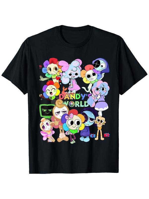 Dandy'S World Costume for Adults Christmas T-Shirt Unisex Cotton T-shirt for Men Fashion Men's Top for Daily Wear