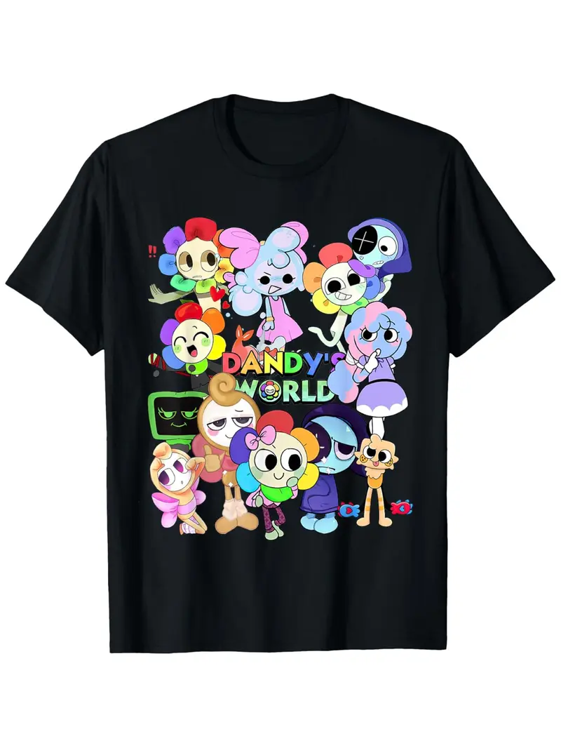 Dandy'S World Costume for Adults Christmas T-Shirt Unisex Cotton T-shirt for Men Fashion Men's Top for Daily Wear