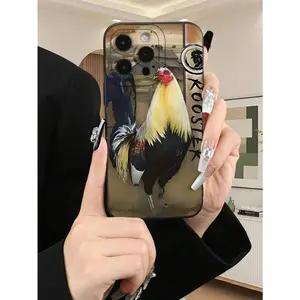 Rooster A Rooster Printed 2D Pattern Popular Creative High - End Beautiful ,Suitable For IPhone17/IPhone17 Air/IPhone17 Pro/IPhone17 Pro Max/16 Pro Max/15 Pro Max/14 Pro Max/13 Pro Max/12 Pro Max/11 Pro Max