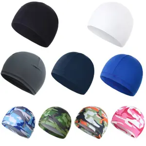 Cycling Cap Summer Lightweight Breathable Under Helmet Liner Skull Cap Sun Protection Hat Quick Dry Moisture Wicking for Men Women Road Bike MTB Outdoor Sports Running Hiking Cycling Accessories