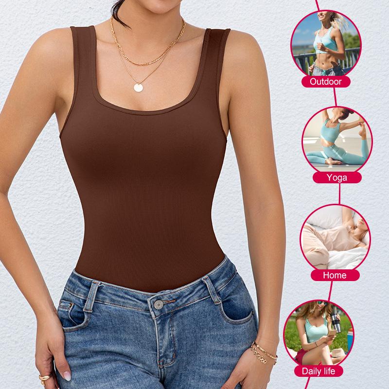 Women's Tummy Control Shapewear Tops - Backless Shirt-Style Tank Tops with Smoothing Waist & Abdominal, Sleeveless Layering Garment for Postpartum, Gym, or Casual Attire (No Underwire, Machine Washable) Women's Tummy Control Shapewear Tops - Backless Shirt-Style Tank Tops with Smoothing Waist & Abdominal, Sleeveless Layering Garment for Postpartum, Gym, or Casual Attire (No Underwire, Machine Washable)