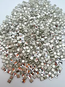 Luxe 3mm Square Shape Flat Back Crystal Glass Rhinestone