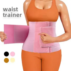 Postpartum Girdle Belt Magic Trick Bundle Large Size Waist Trainer Belly Cincher for Men & Women Shaping Underwear with Lumbar Support Adjustable Compression Shaper Essential Basic Minimalist Black Shapewear Womenswear