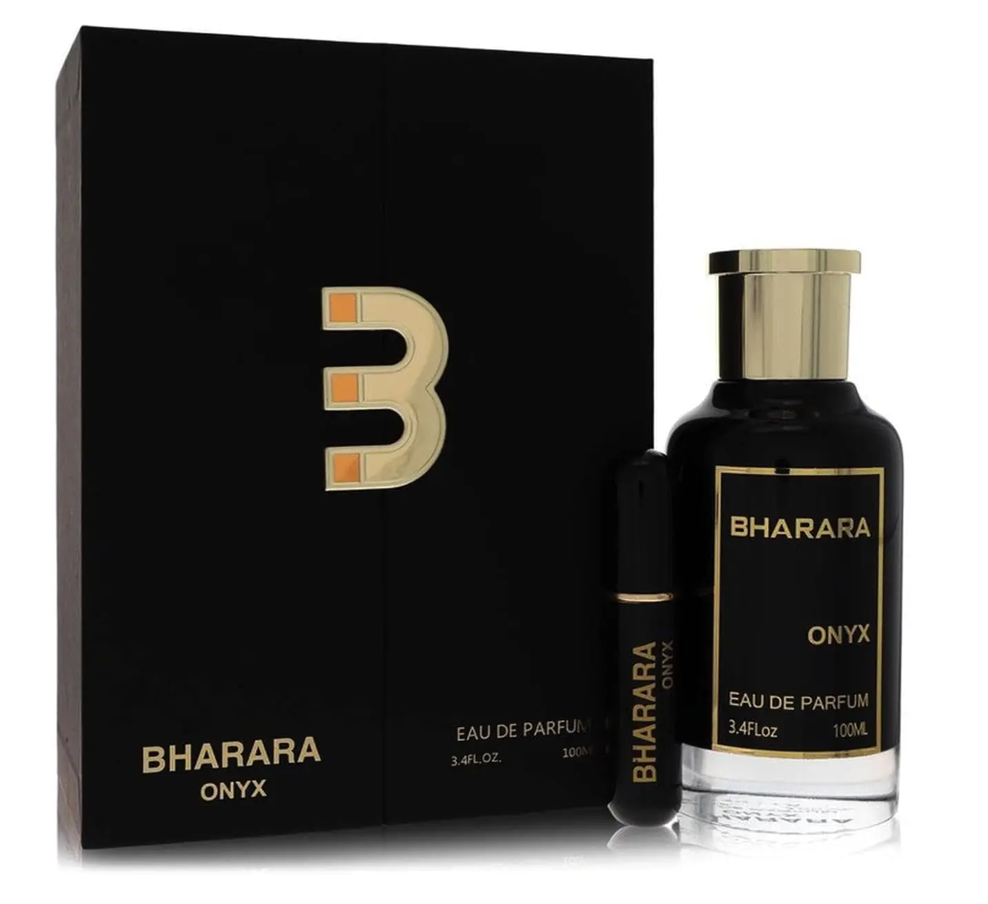 Bharara Onyx Unisex Eau De Parfum 3.4 Fl OZ / 100 ML Bharara Onyx Unisex Eau De Parfum 3.4 Fl OZ / 100 ML