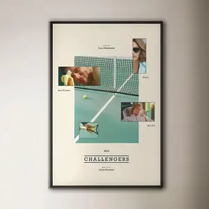 Challengers Movie Poster - From 2024 - Love Simple Decoration - Birthday Gift