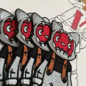 Super Plastic Embroidery iron on patch