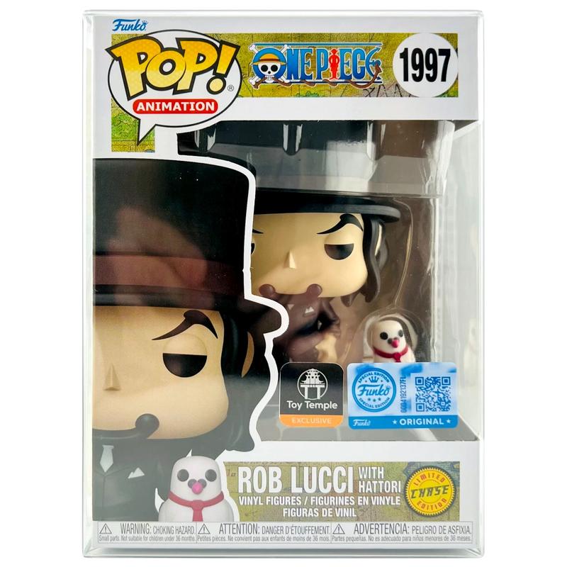 Funko POP! Rob Lucci with Hattori One Piece #1997 [Chase] [SE & Toy Temple stickers]