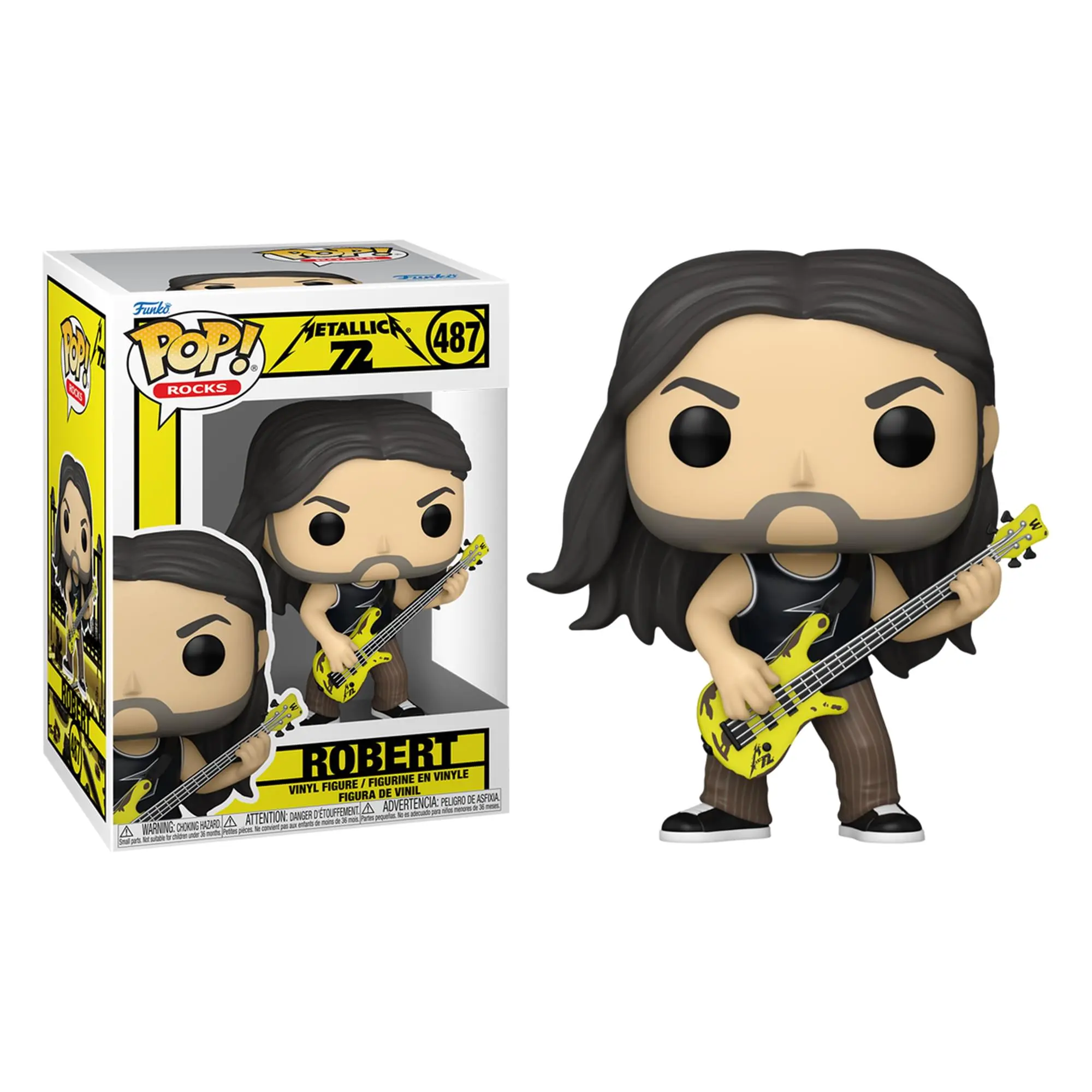 Metallica Funko POP Rocks | Robert Trujillo (72 Seasons)
