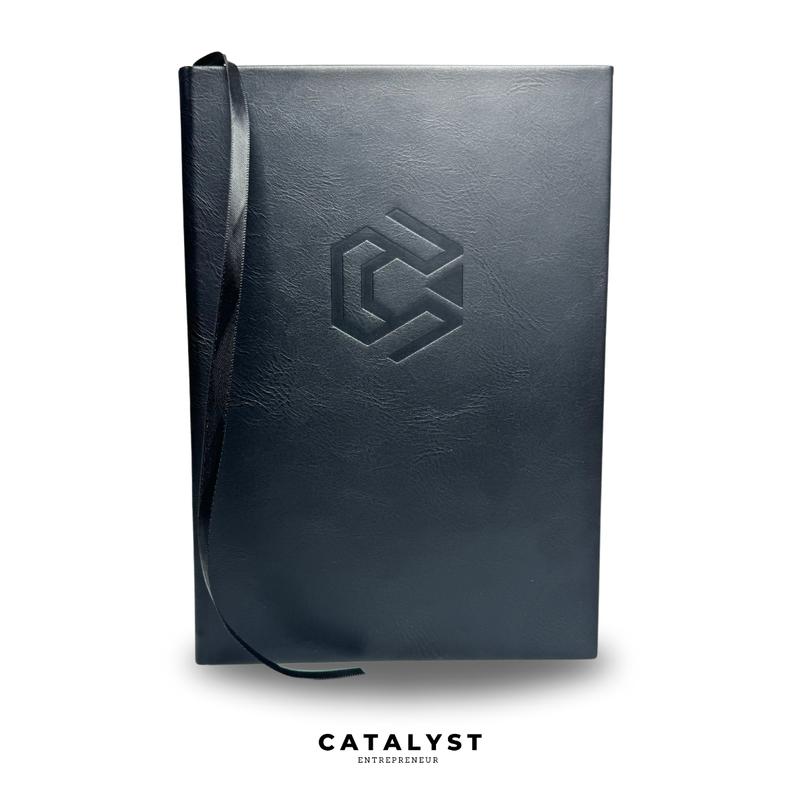 Catalyst Entrepreneur Journal & Planner, Habit Tracker, Personal/Business/Growth/Consistency Journal, Mental Clarity Road to Success
