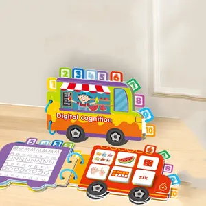 Interactive Educational Book for Kids, Self-Stick Pages, Engaging Activities and Tests, Reusable, Vibrant Design, Enhances Focus