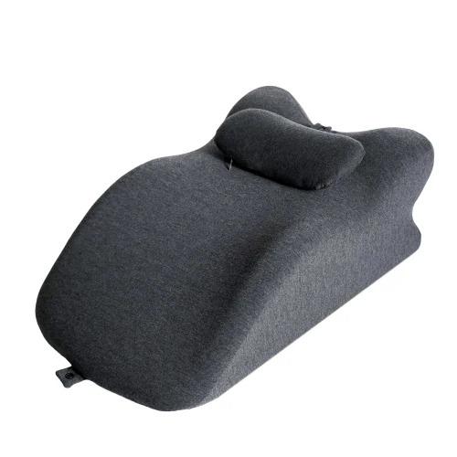 Environment Friendly U-Shape Reading Pillow with Chest Support and Knitted Neck Design for Office Prone Sleeping Eco-Friendly
