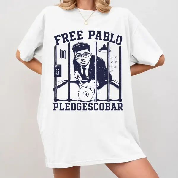 Free Pablo Pledgescobar 8 Ball Prison shirt