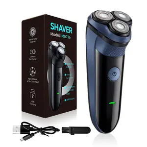 Men's Body Groomer Hair Trimmer Rechargeable Personal Shaver, Perfect Gift for Father's Day & Christmas, Safe Chest and Back Shaving Kit