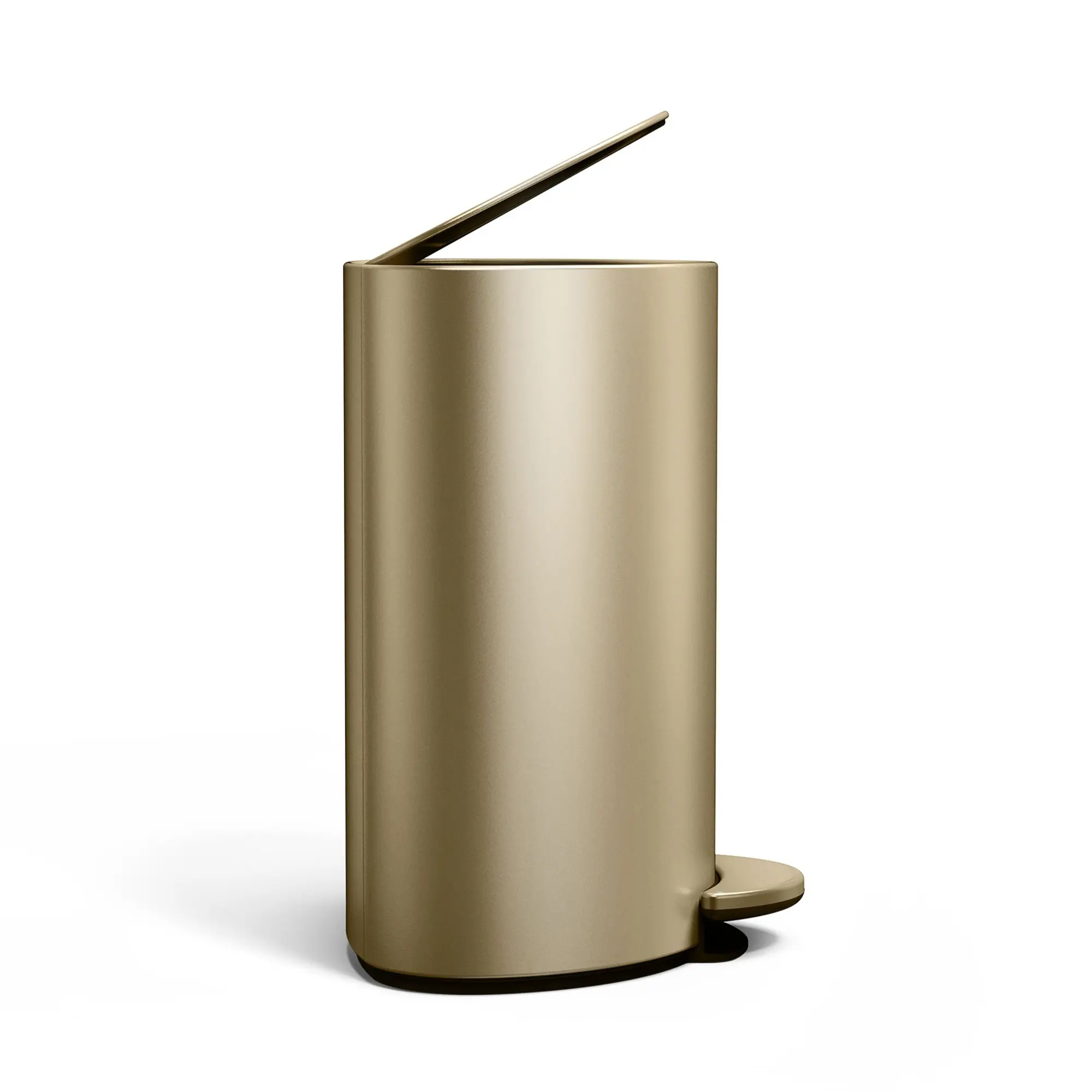 simplehuman 6L Semi Round Step Trash Can