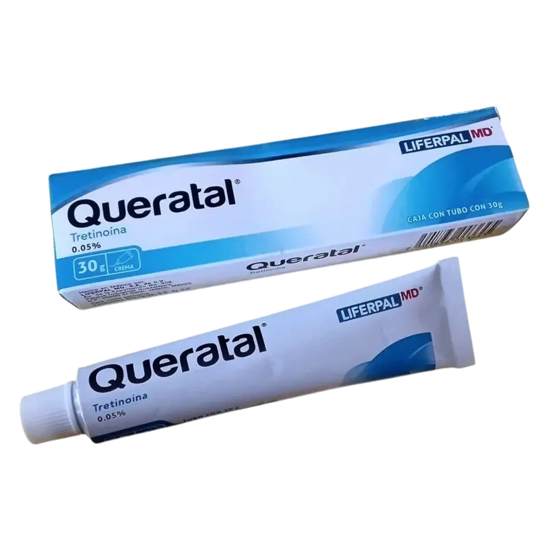 Queratal - Tretinoina 0.05% Cream - Night Cream - Hydration & Elasticity Made in Mexico