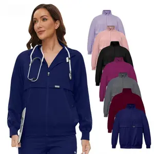 Unisex Medical Jacket - Lightweight Clinic Coat for Healthcare Workers & Vet Professionals