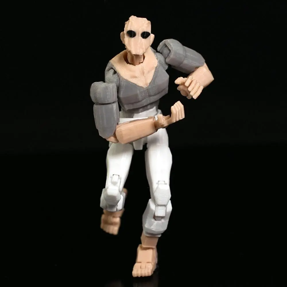 3D Printed Invincible Prison Mark Action Figures, Multi-Jointed Anime Model Toys, 13cm Superhero Dummy Ornaments for Gifting, Specialty DIY Supplies, No
