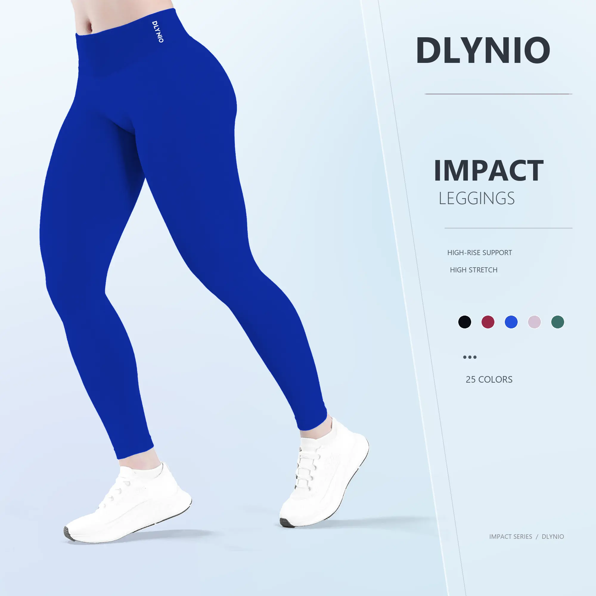 Dlynio Women High Waisted Scrunch Butt Leggings, Tummy Control Squat Proof Buttery Soft Workout Yoga Leggings with Pockets sport