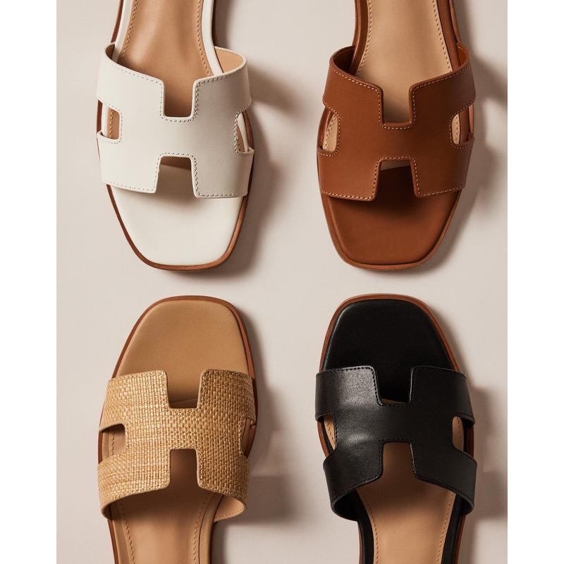 Steve Madden HADYN WHITE LEATHER Sandals