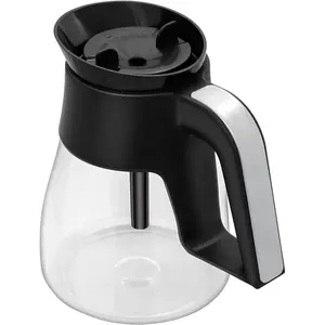 10-Cup Glass Carafe Replacement Compatible with Ninja CM401 CM371 CP301 Specialty Hot & Iced Coffee Makers, Replacement 50 oz Coffee Pot with Brew-Through Lid for Ninja CM300 CM400 CP300 CF091