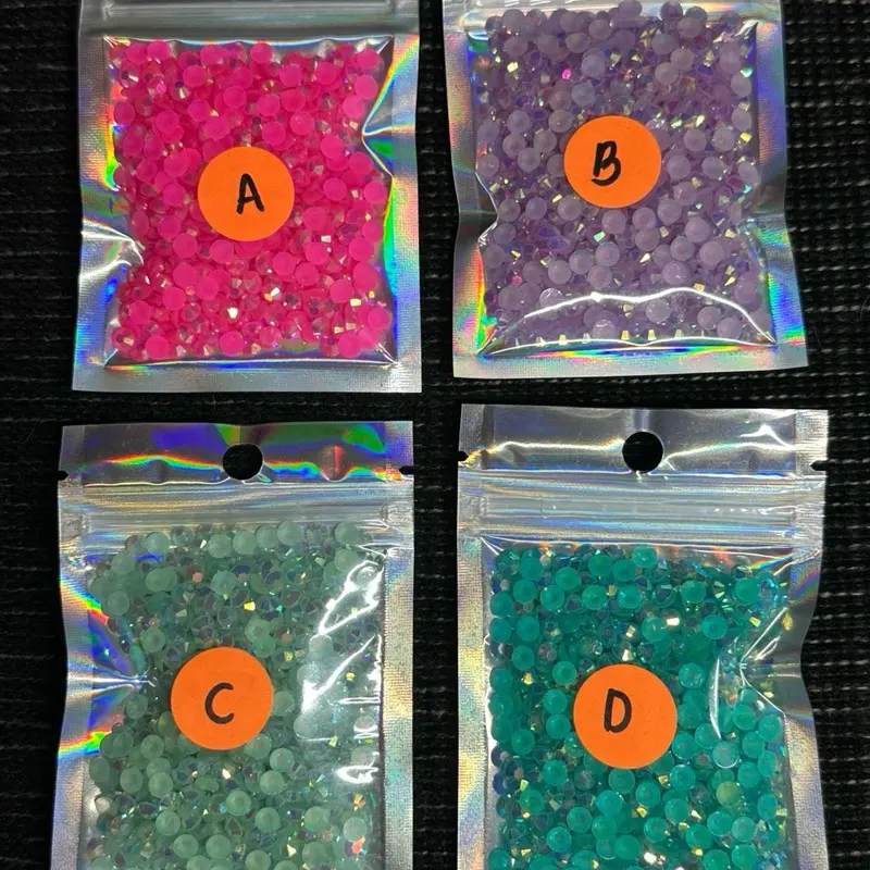 5MM Jelly Resin AB Rhinestones 5MM Jelly Resin AB Rhinestones