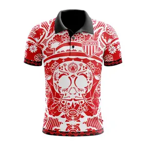 LIGA MX Club Necaxa Special Dia De Muertos Design Polo ST2401