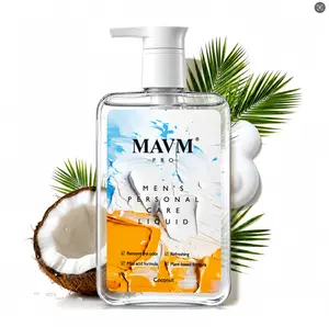 MAVM Coconut Coast Men’s Intimate Wash | Plant-Based Cleansers, Fresh Coconut Scent, Daily Care, 260 ml