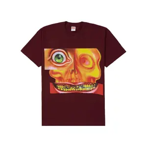 Supreme Face Tee Burgundy
