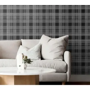 Stacy Garcia Home Rad Plaid Peel-and-Stick Wallpaper Roll