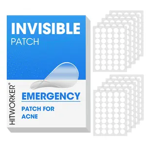 Hitworker Hydrocolloid Pimple Patches, 400 Count, Invisible Emergency Acne Spot Patches, Overnight Blemish Cover for Face