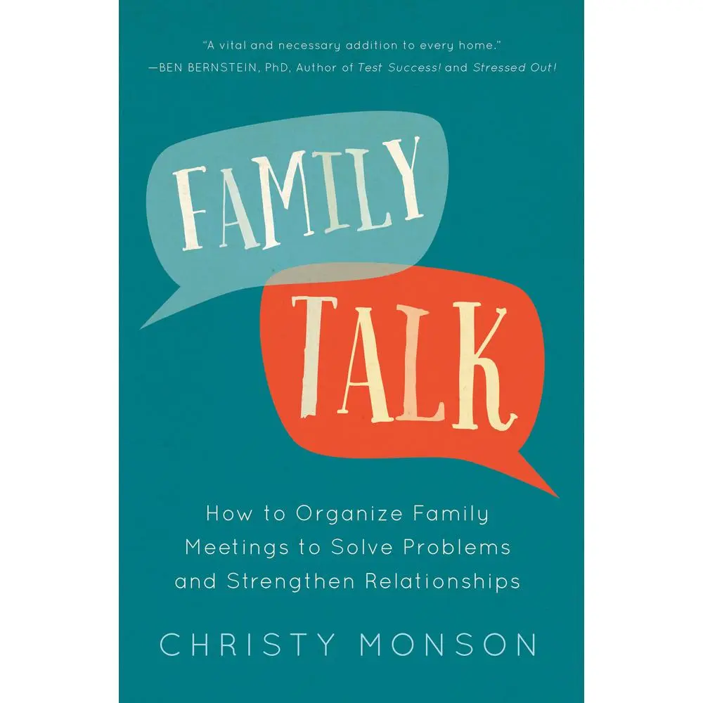 USED Book - Family Talk: How to Organize Family Meetings to Solve Problems and Strengthen Relationships by Monson, Christy (Paperback) - english