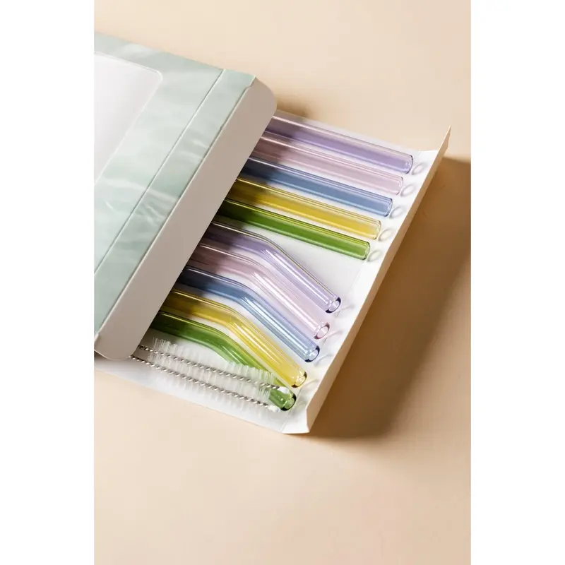 Classic Variety - Borosilicate Glass Straws