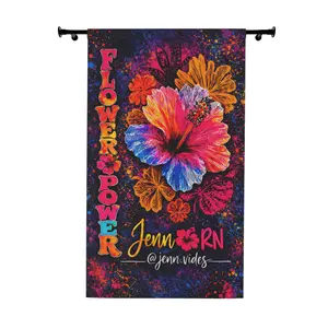 @jenn.vides "Flower Power" by Jenn RN Custom Backdrop 50"x84"-