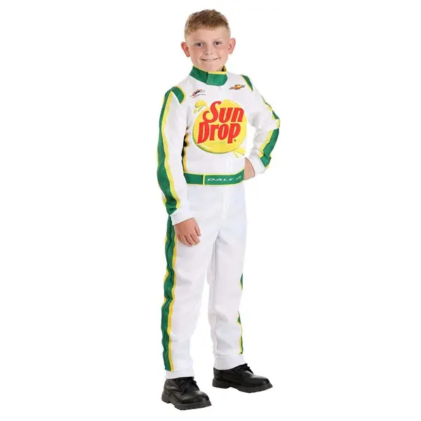 Kid's Dale Earnhardt Jr Sundrop Uniform NASCAR Costume