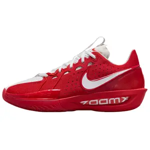 Nike Air Zoom GT Cut 3 University Red Basketball Shoes -  Men's Fastest Cuts Ultimate Control Lightweight Responsive Zoom Air Cushioning Performance Sneakers