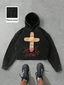 Men's Pure Cotton Hoodie Sweatshirt, Fashionable Comfortable Unisex Design, Eye-Catching Graphic, Perfect Casual Wear for Men & Women