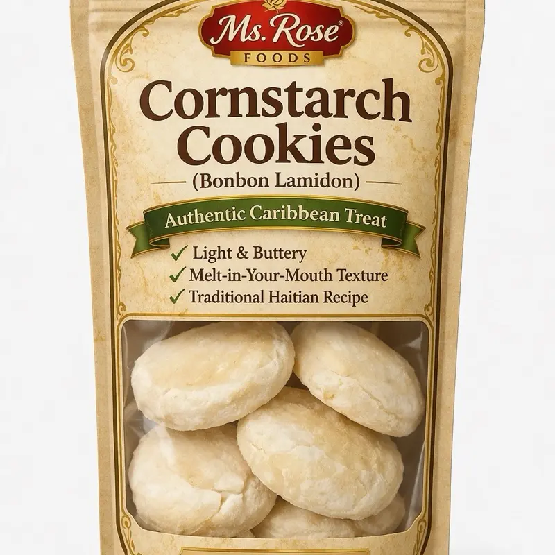 Haitian cornstach cookies Haitian cornstach cookies